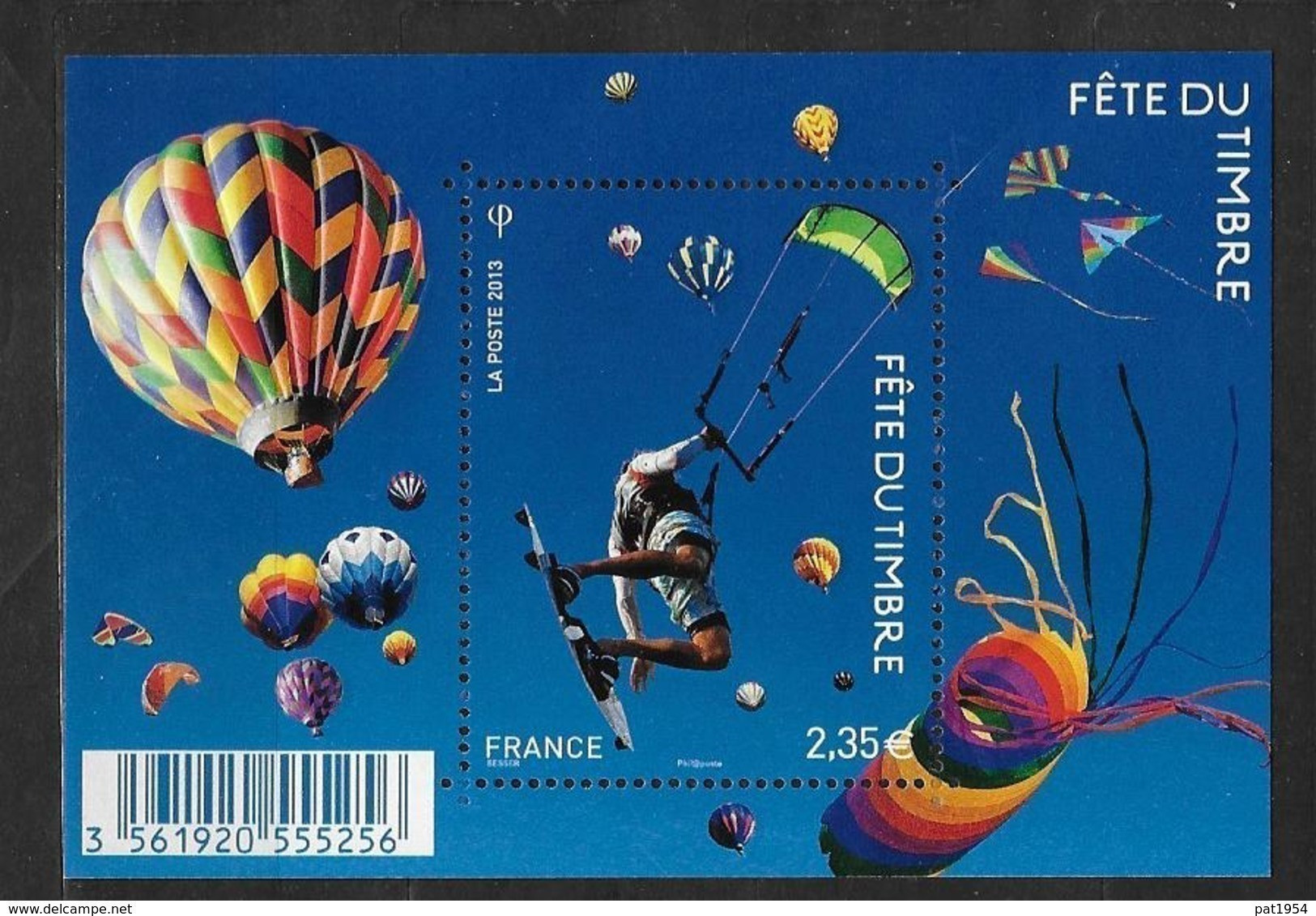 France 2013 Bloc Feuillet N° F4810 Neuf Fête Du Timbre, Sport à La Faciale - Mint/Hinged