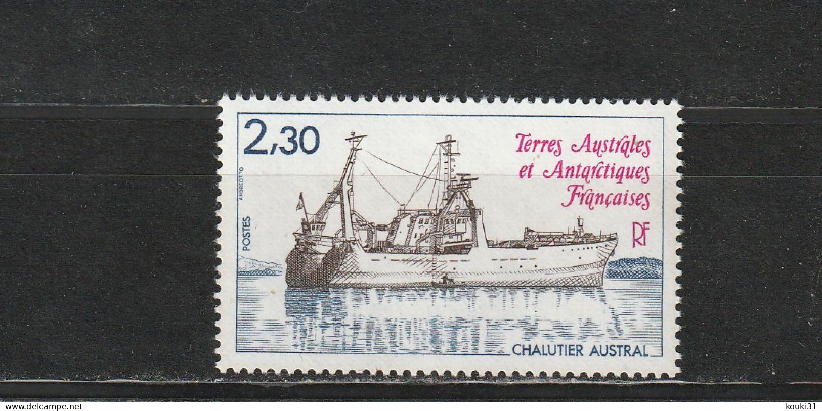 TAAF YT 100 ** : Chalutier  - 1982 - Unused Stamps