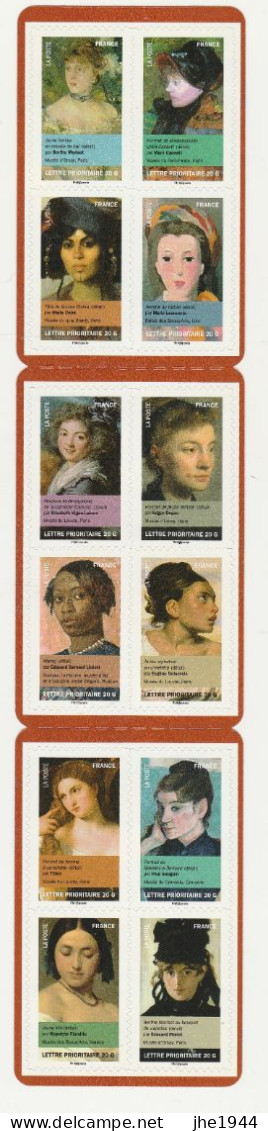 France Autoadhésif BC 674** Portraits De Femmes Dans La Peinture - Autres & Non Classés