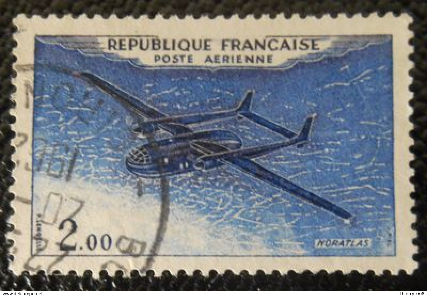 France 1960 1964 Poste Aérienne PA 38 Prototypes Nord Aviation Noratlas  Oblitéré - 1960-.... Used