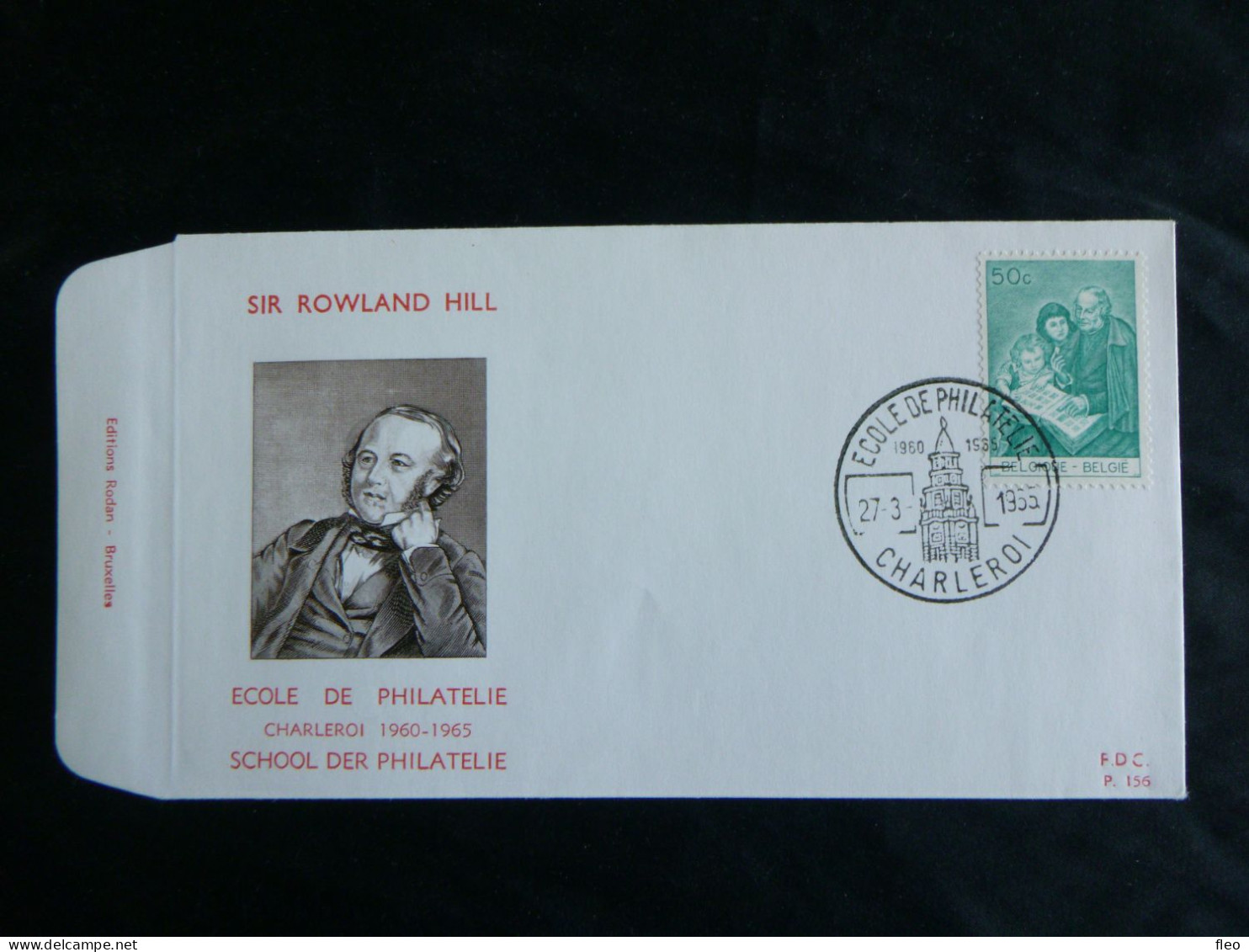 1965 1327 FDC  (Charleroi)  : " Jeugdfilatelie - Philatélie De La Jeunesse ,Rowland Hill " - 1961-1970