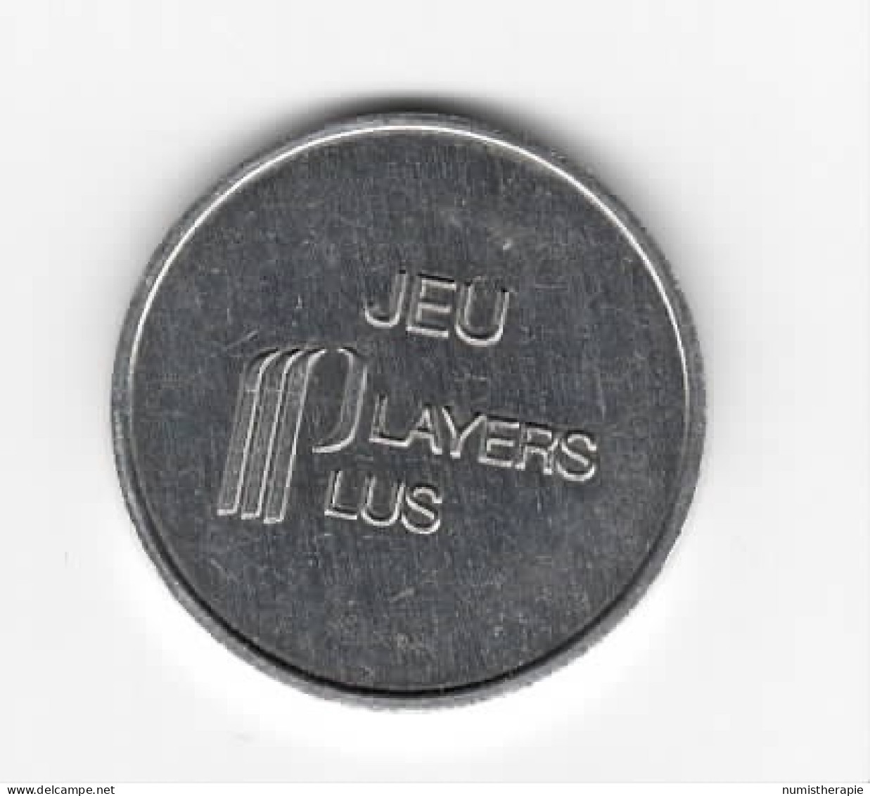 Jeton De Jeu Players Plus En Inox : Casino Dieppe Partouche - Casino