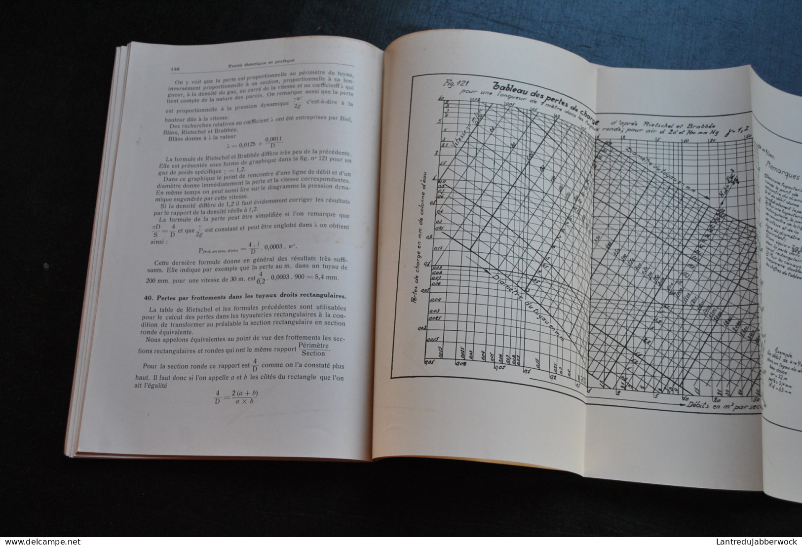 C. DE RAEDT Traité théorique et pratique du dépoussiérage industriel et de l'épuration des gaz Georges Chevalier 1944 