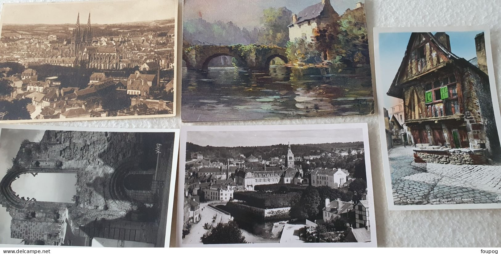 FINISTERE LOT 35 CARTES QUIMPER QUIMPERLE - Autres & Non Classés