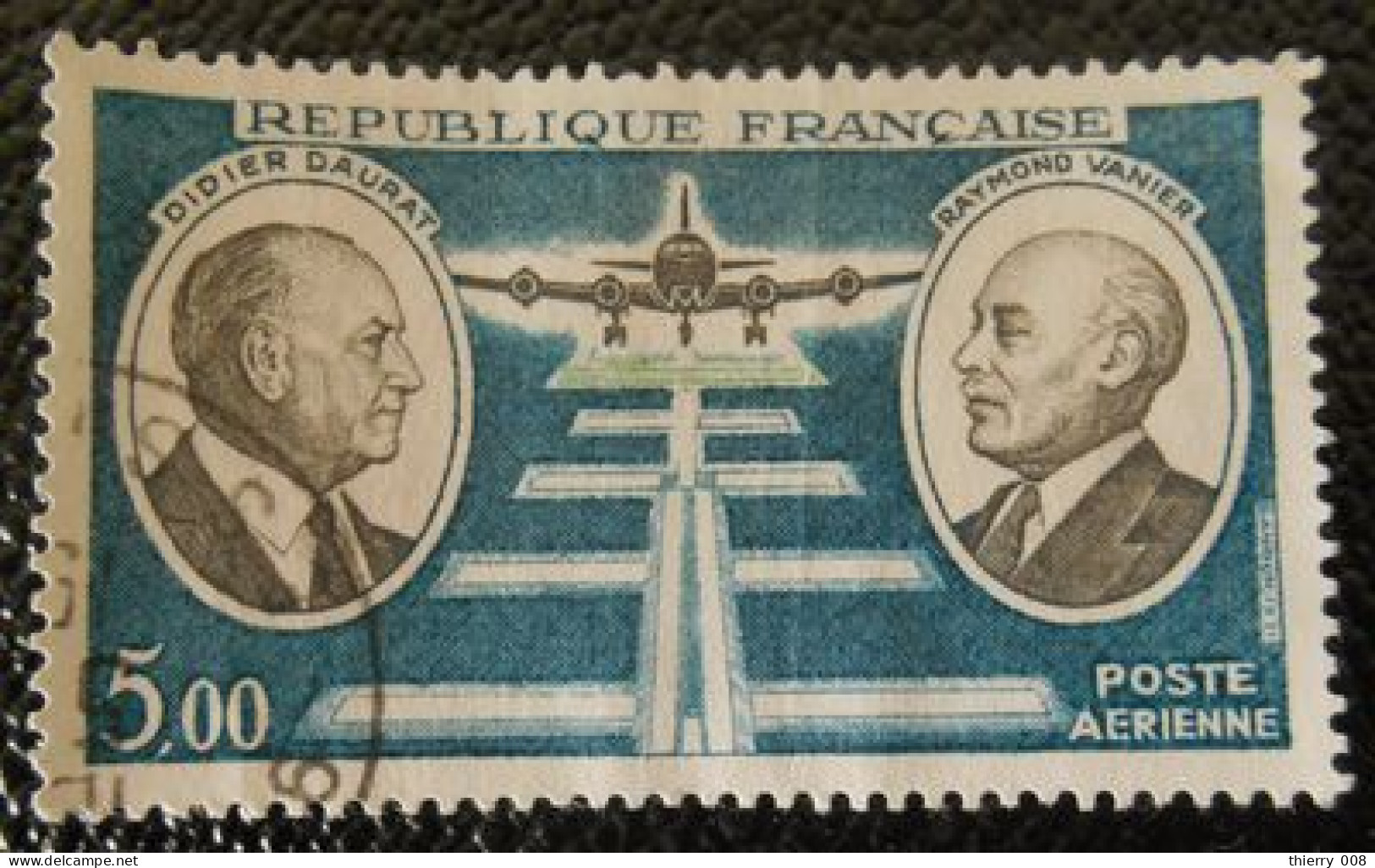 France 1971 Poste Aérienne PA 46 Didier Daurat  Raymond Vanier Pionniers De La Poste Aérienne  Oblitéré - 1960-.... Used