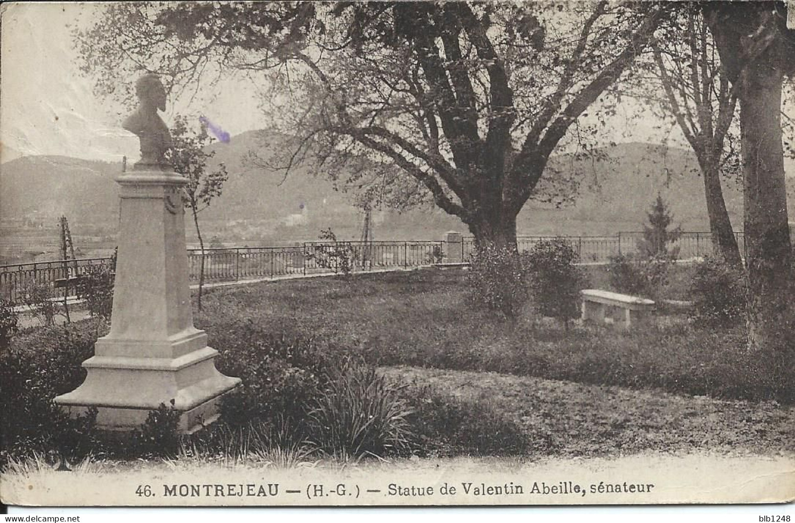 [31] Haute Garonne > Montrejeau Statue De Valentin Abeille Senateur - Montréjeau