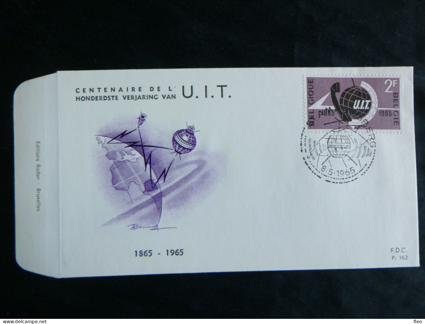 1965 1333 FDC (St.Amandsberg)   : " U.I.T " - 1961-1970