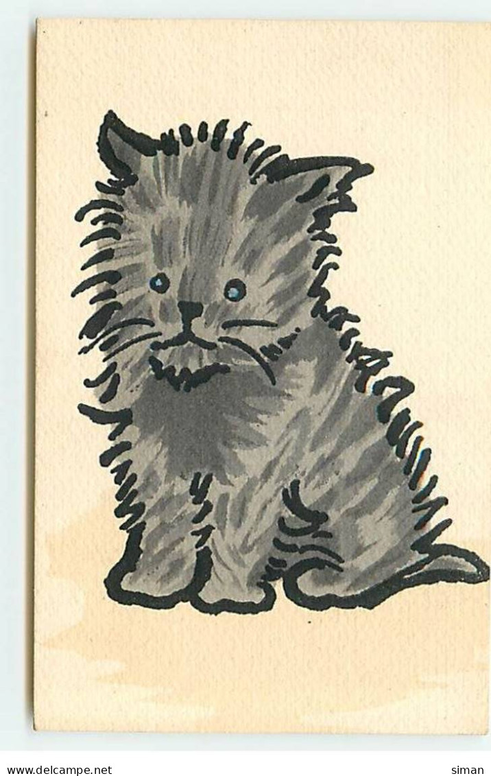 N°21568 - MM Vienne N°418 - Dessin D'un Chat Gris - Vienne