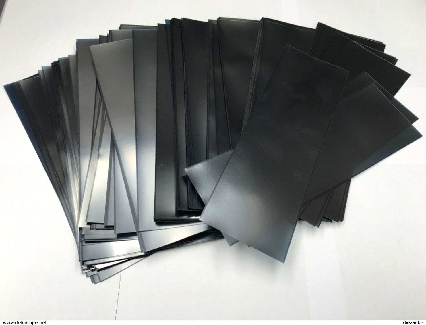 Hawid 500g Neuware SL-Streifen Schwarz Doppelte Naht 85,95 U.100 Mm Neuwertig (7281 - Enveloppes Transparentes