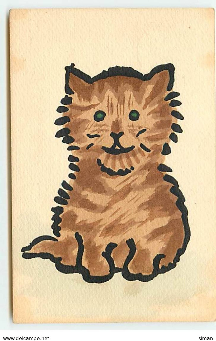 N°21567 - MM Vienne N°418 - Dessin D'un Chat Marron - Vienne