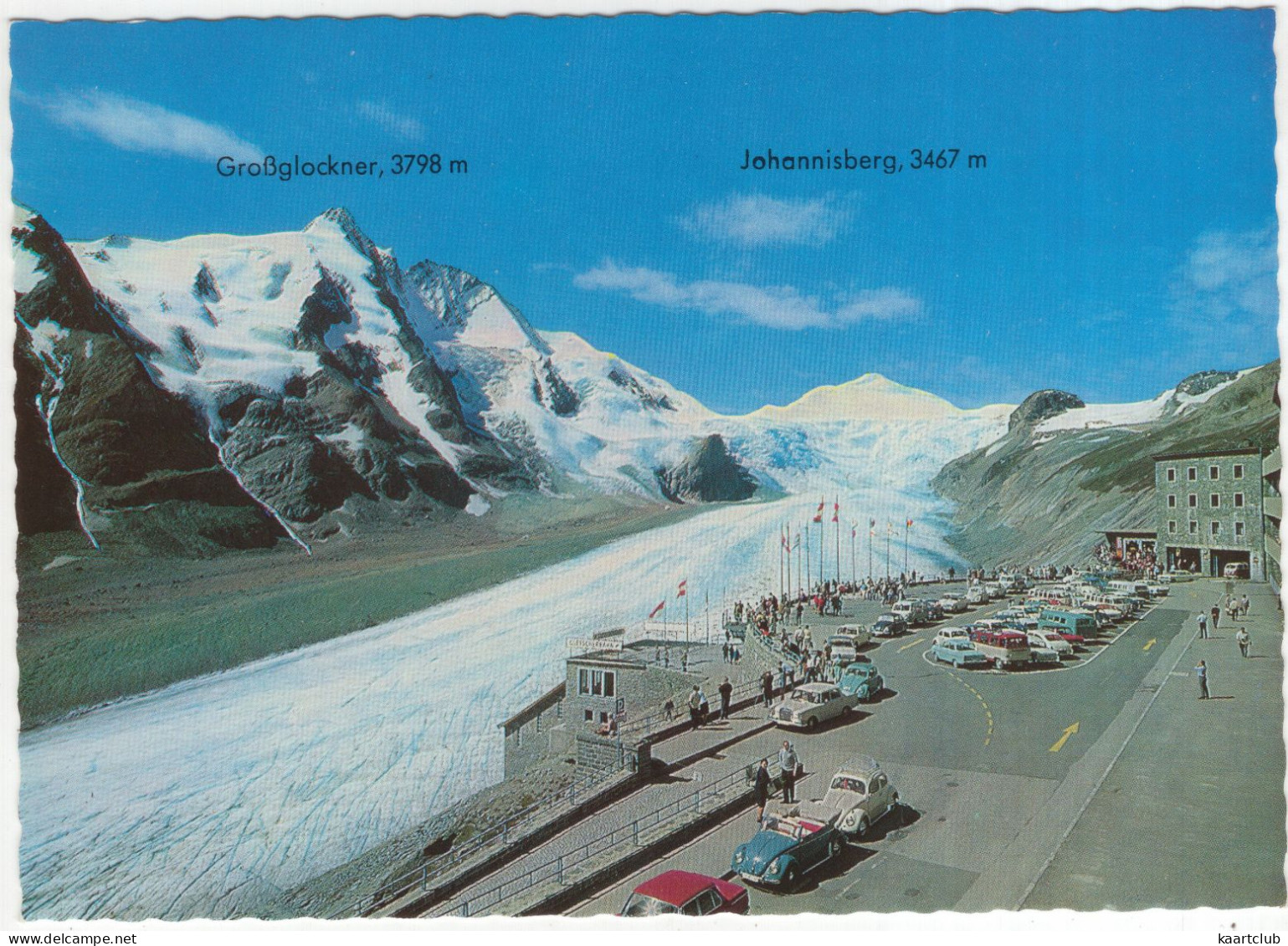 Großglockner: VW 1200 KÄFER/COX, CABRIO, BULLI BUS,1600 TL, MERCEDES W108/09, OPEL KADETT-A, FORD FK 1250 - (Austria) - PKW