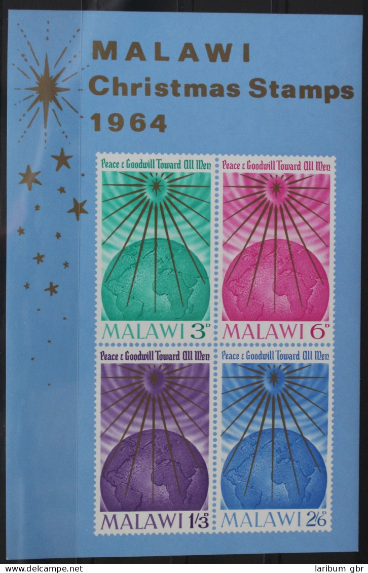 Malawi Block 1 Mit 19-22 Postfrisch #VC716 - Malawi (1964-...)