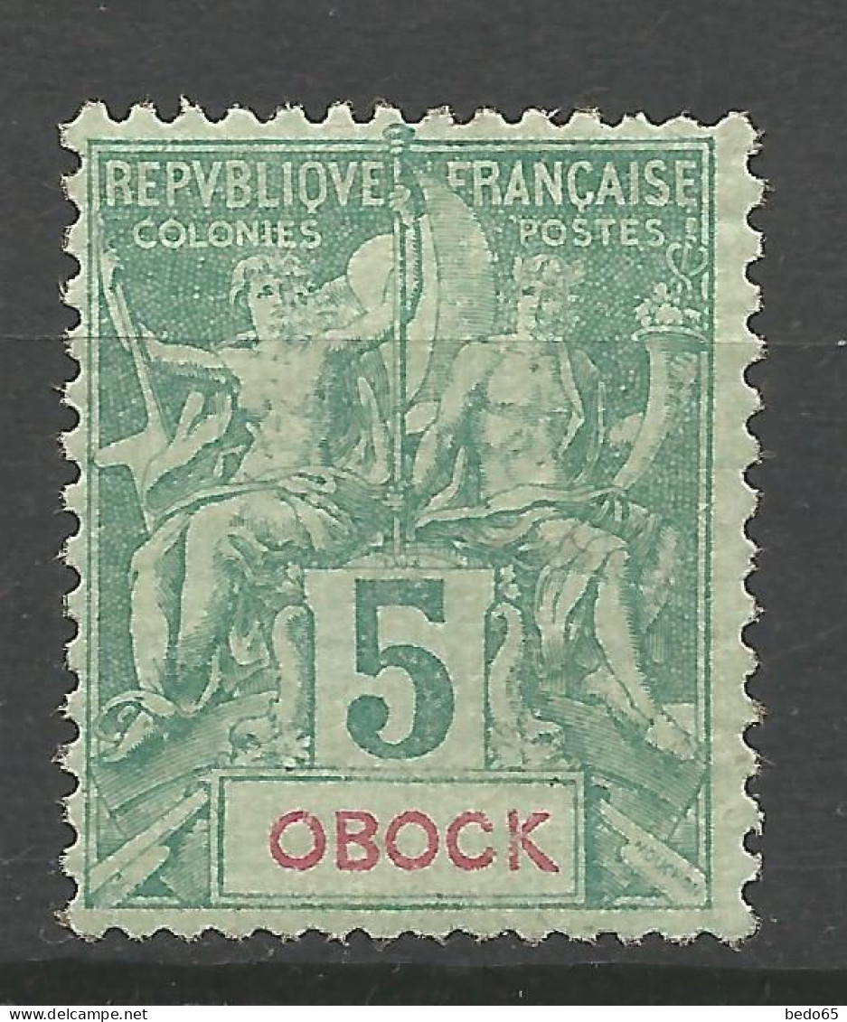OBOCK N° 35 NEUF**  SANS CHARNIERE / Hingeless / MNH - Unused Stamps