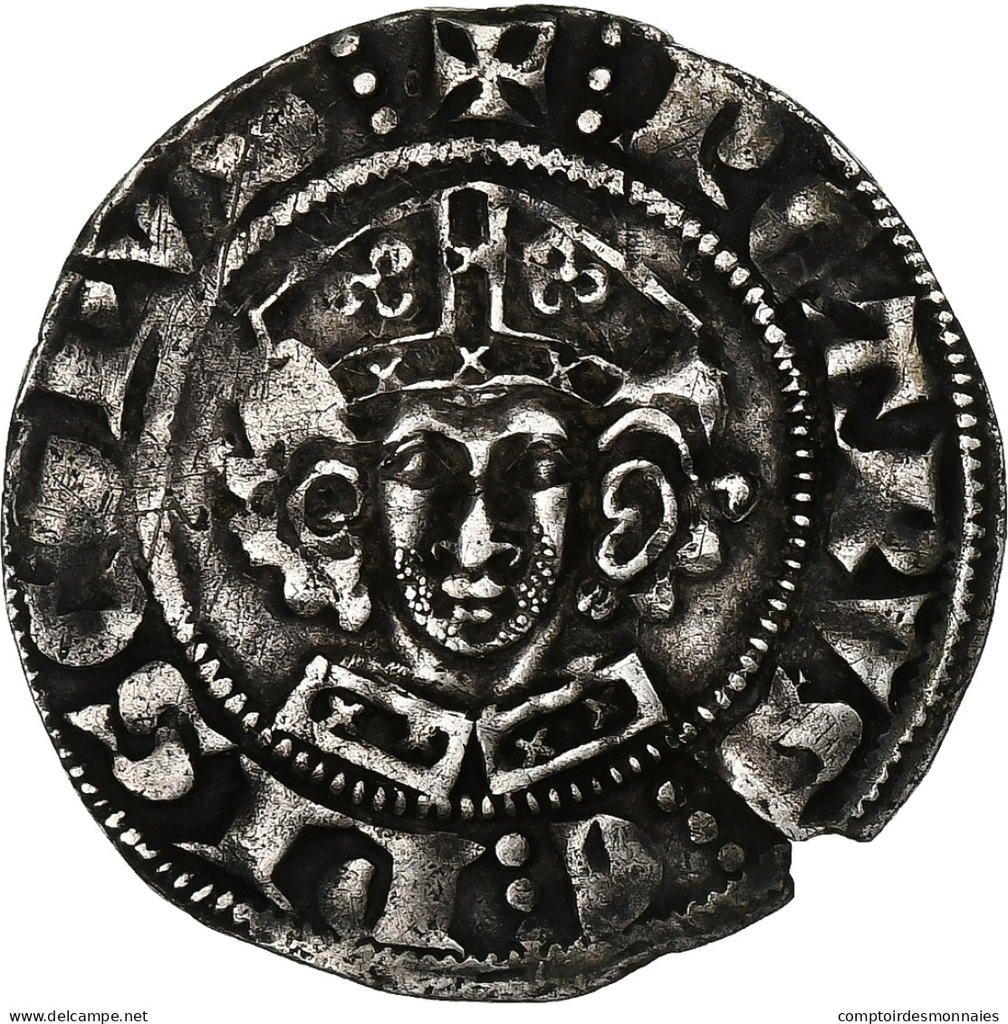 Évêché De Cambrai, Pierre III De Mirepoix, Petit Gros, 1309-1324, Cambrai - Sonstige & Ohne Zuordnung