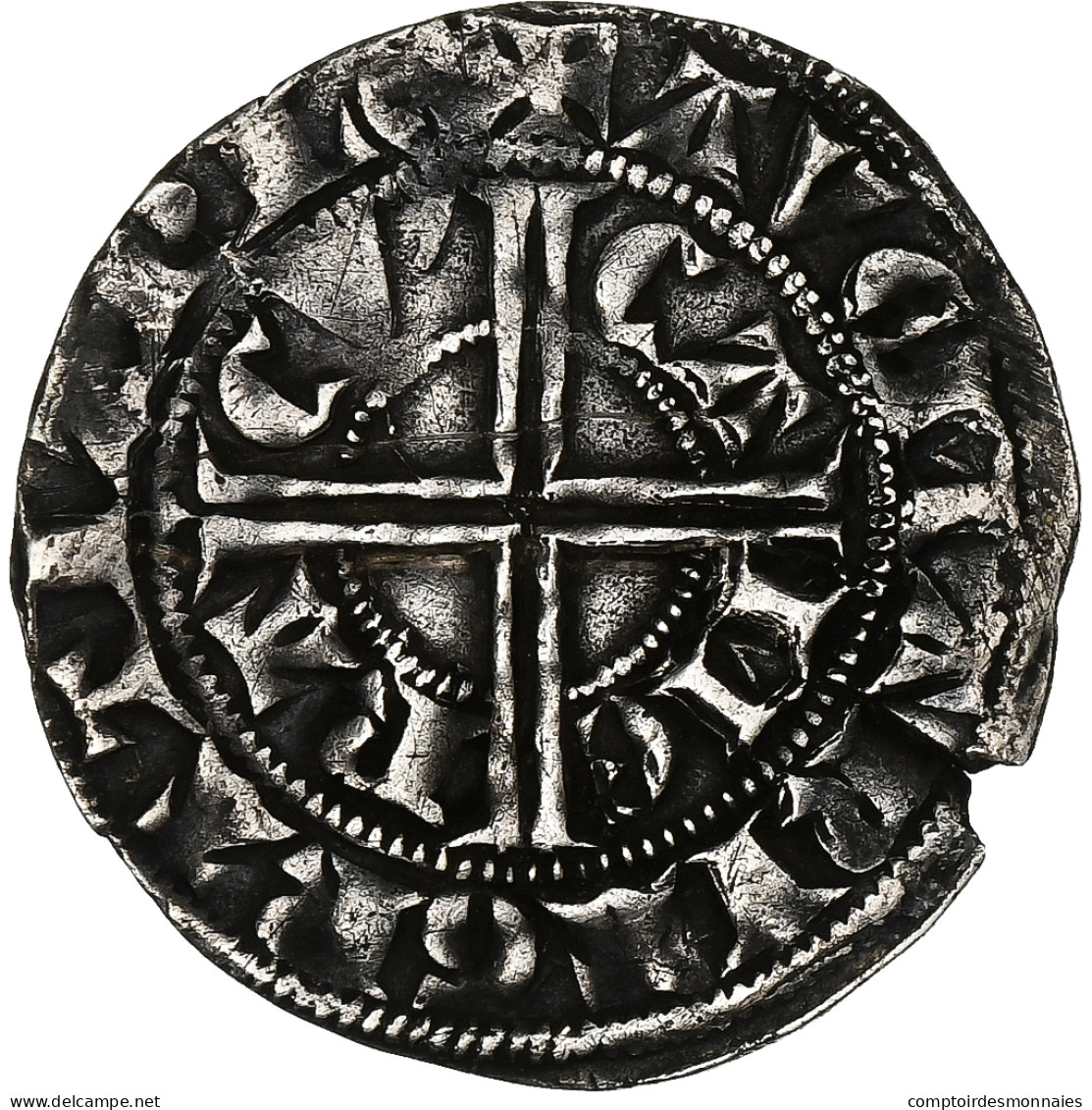 Évêché De Cambrai, Pierre III De Mirepoix, Petit Gros, 1309-1324, Cambrai - Altri & Non Classificati