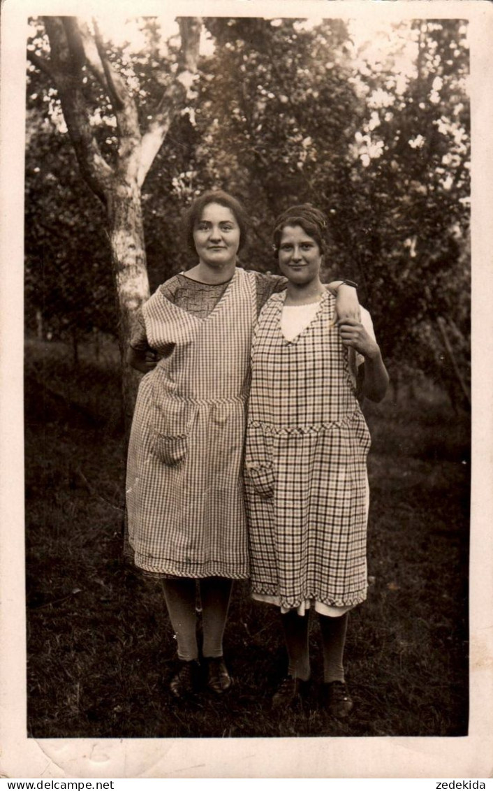 H1628 - Hübsche Junge Frau Im Kleid Pretty Young Women Vintage - Nachgebühr Eßlingen - Moda
