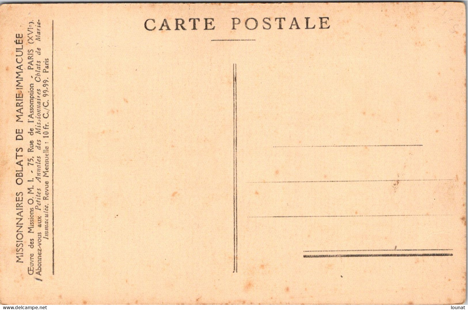 CANADA - Missions D'extrême Nord Canadien - Série III Une Classe De L'orphelinat St Joseph - Altri & Non Classificati