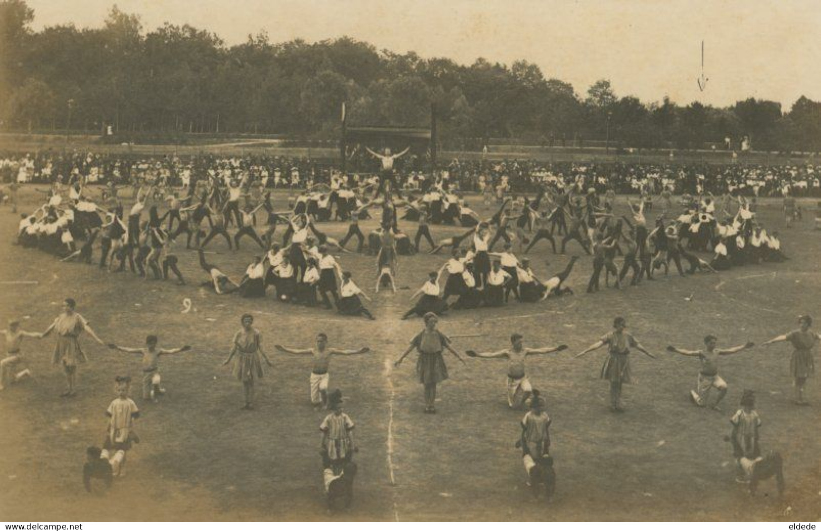 Real Photo Pardubice To Jamaica 1922  Gymnastics Festival - Tchéquie