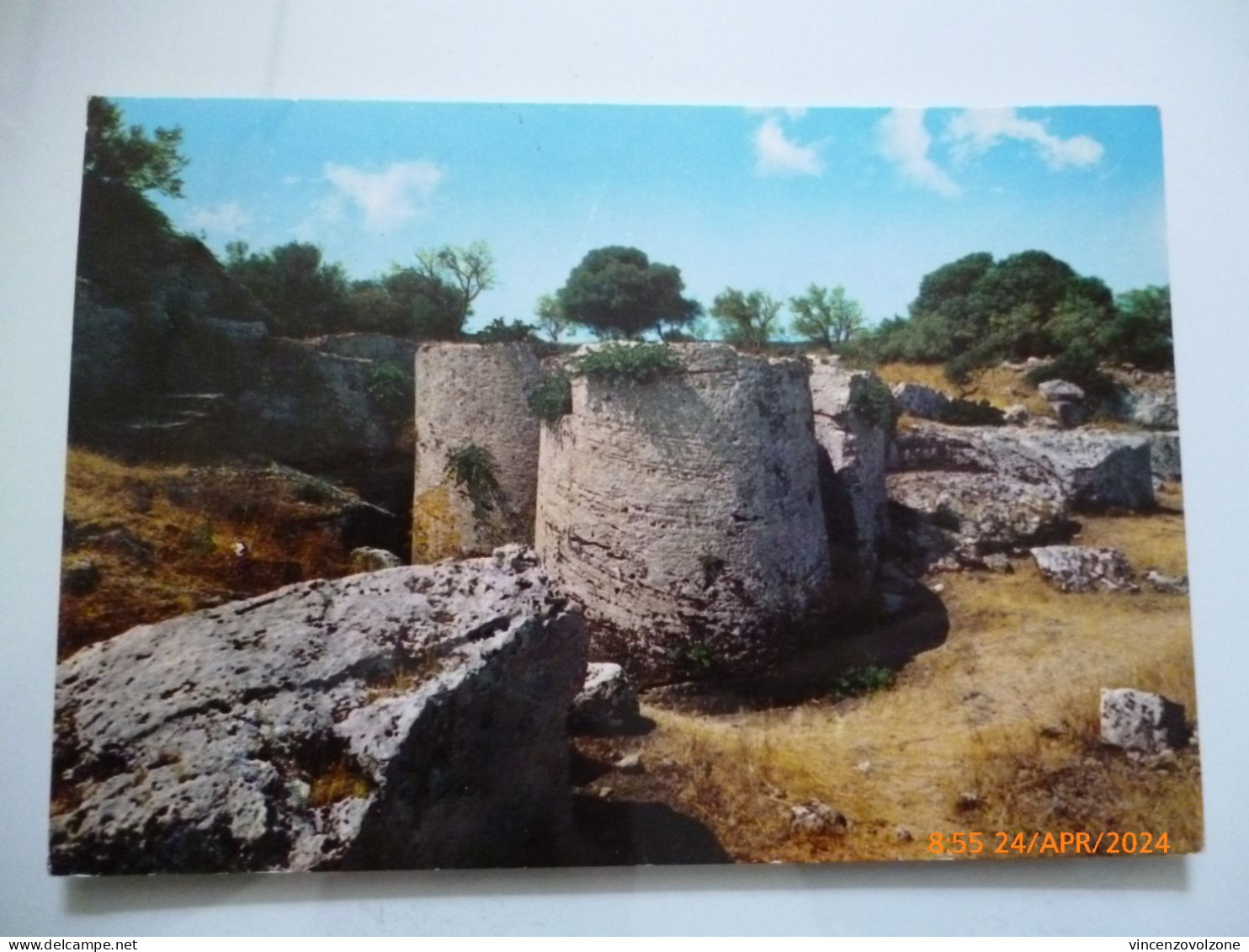 Cartolina  Viaggiata "CASTELVETRANO Selinunte - Cave Di Cusa" 1971 - Trapani