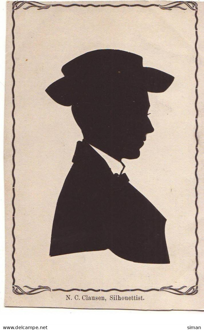 N°17256 - N.C. Clausen Silhouettist - Silhouette - Siluette