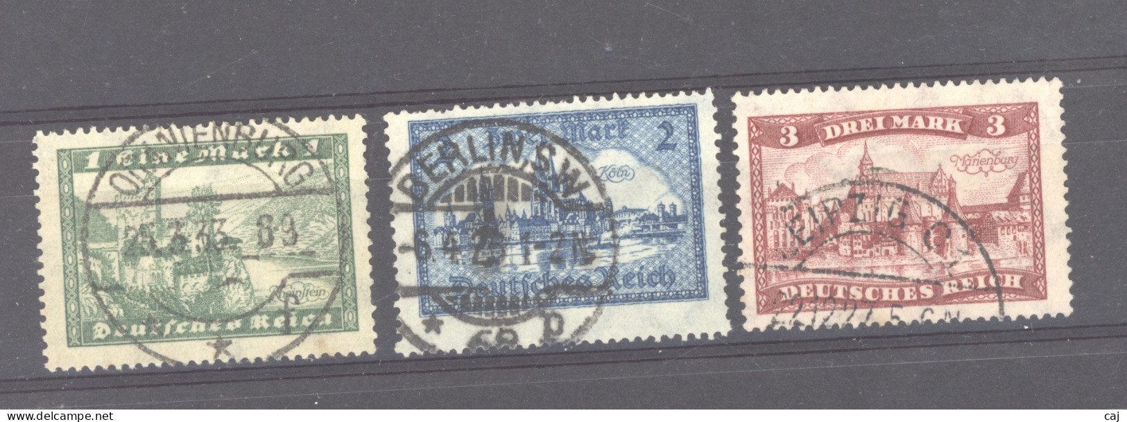 Allemagne  -  Reich  :  Mi  364-66  (o) - Used Stamps