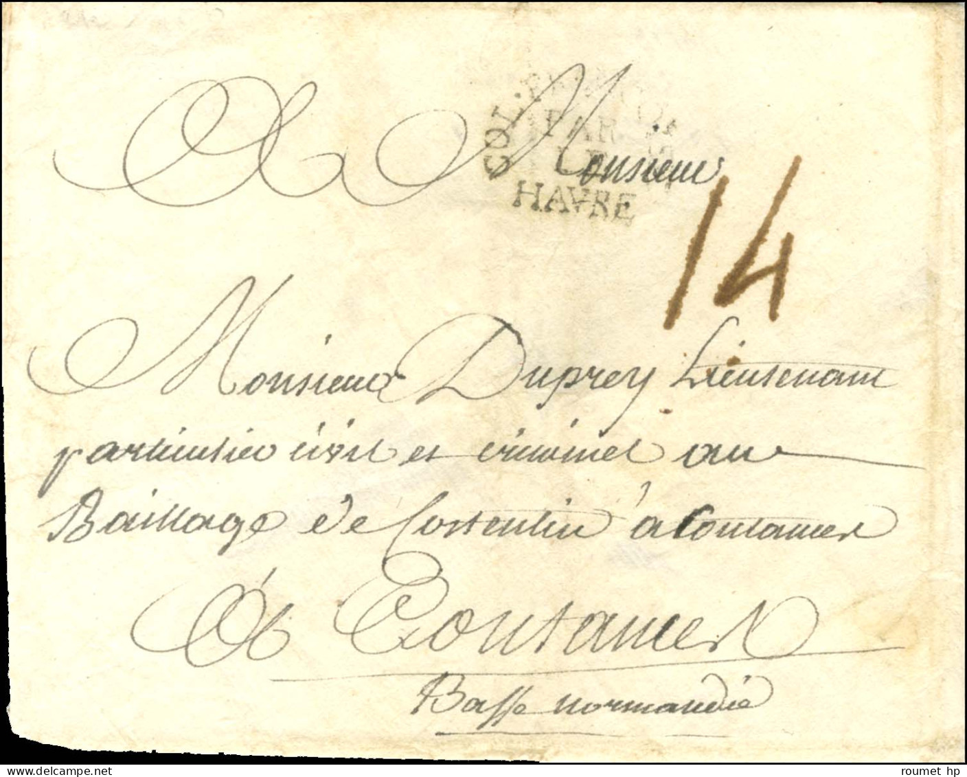 Lettre Avec Très Bon Texte Historique Sur Le Naufrage D'un Navire Et La Perte De L'équipage Daté Du Cap Le 24 Août 1766  - Entry Postmarks