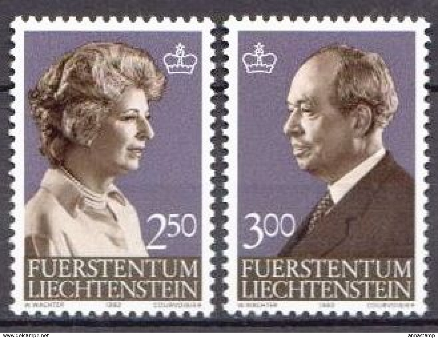 Liechtenstein MNH Set - Royalties, Royals