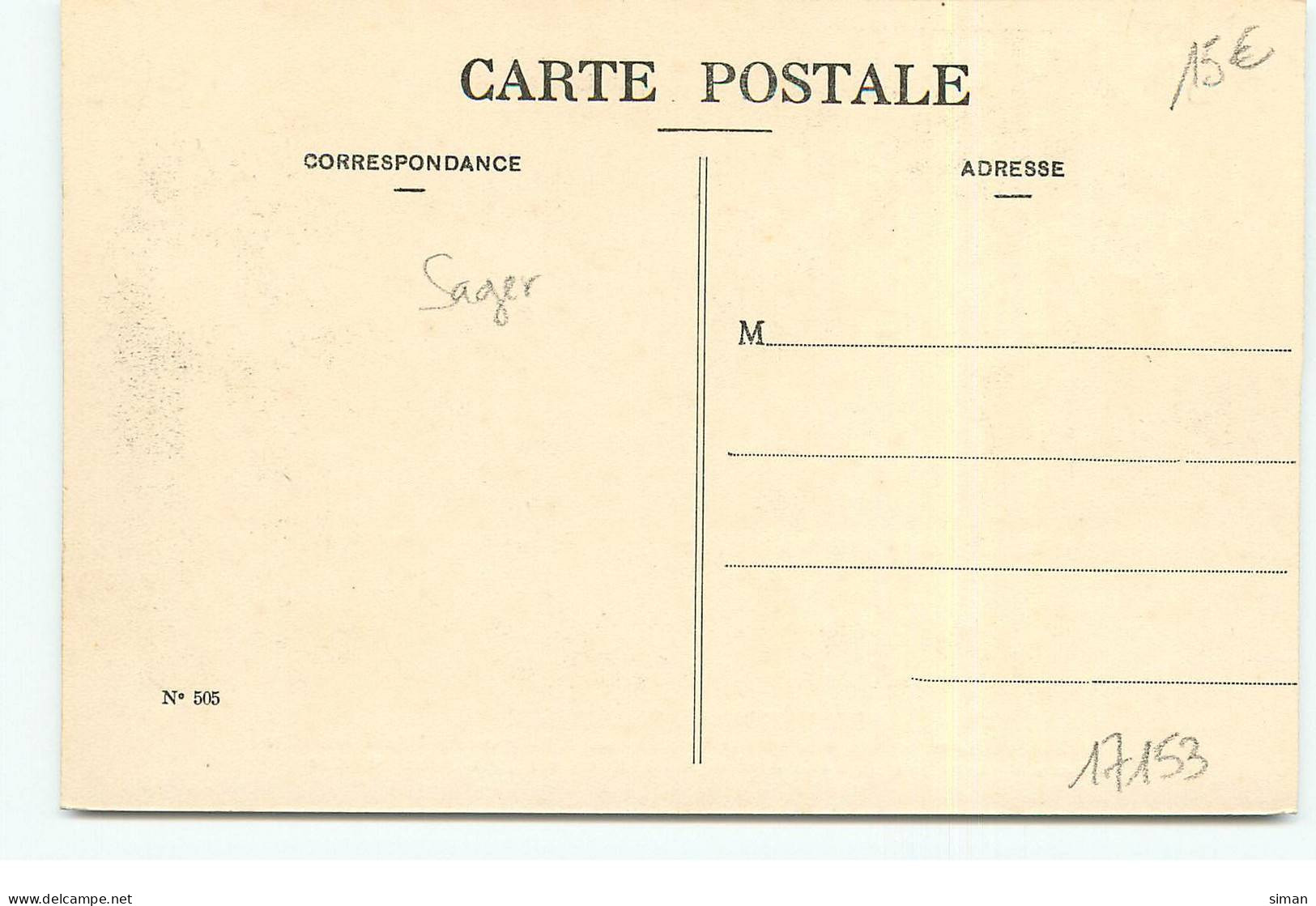 N°17153 - Xavier Sager - La Leçon De Chirurgie - Diable, ça Ne M'étonne Pas .... Laissé Ma Pipe - Sager, Xavier