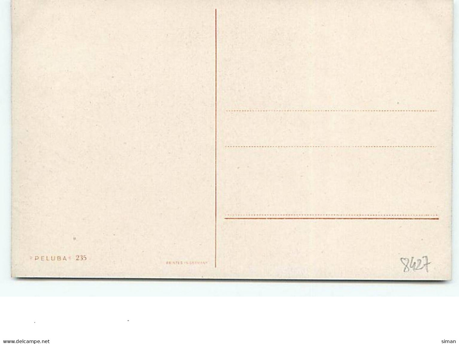 N°8427 - Carte Illustrateur - Donaldini Jr Dresden - Saint Bernard - Autres & Non Classés