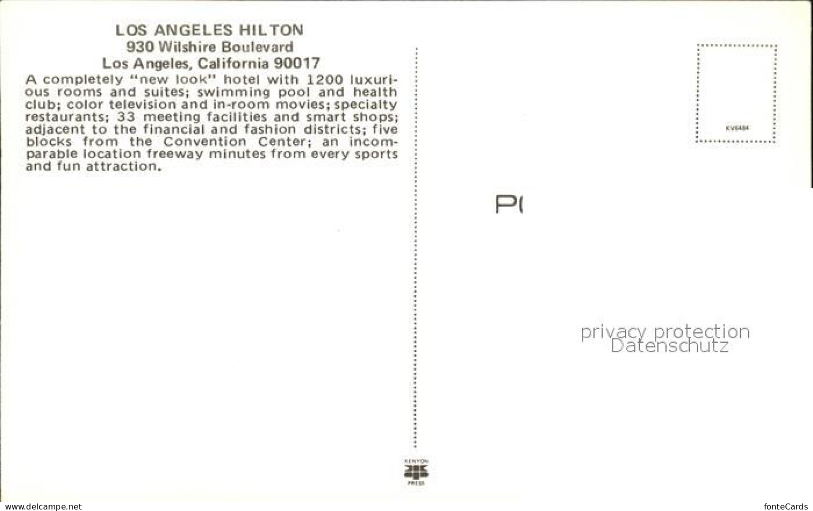 72298854 Los_Angeles_California Hilton - Otros & Sin Clasificación