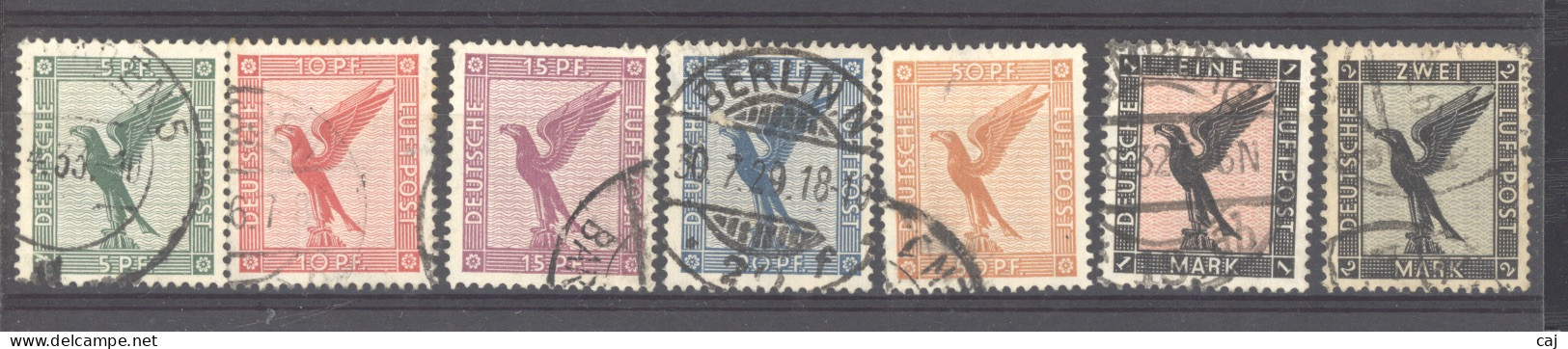 Allemagne  -  Reich  :  Mi  378-83  (o) - Gebruikt