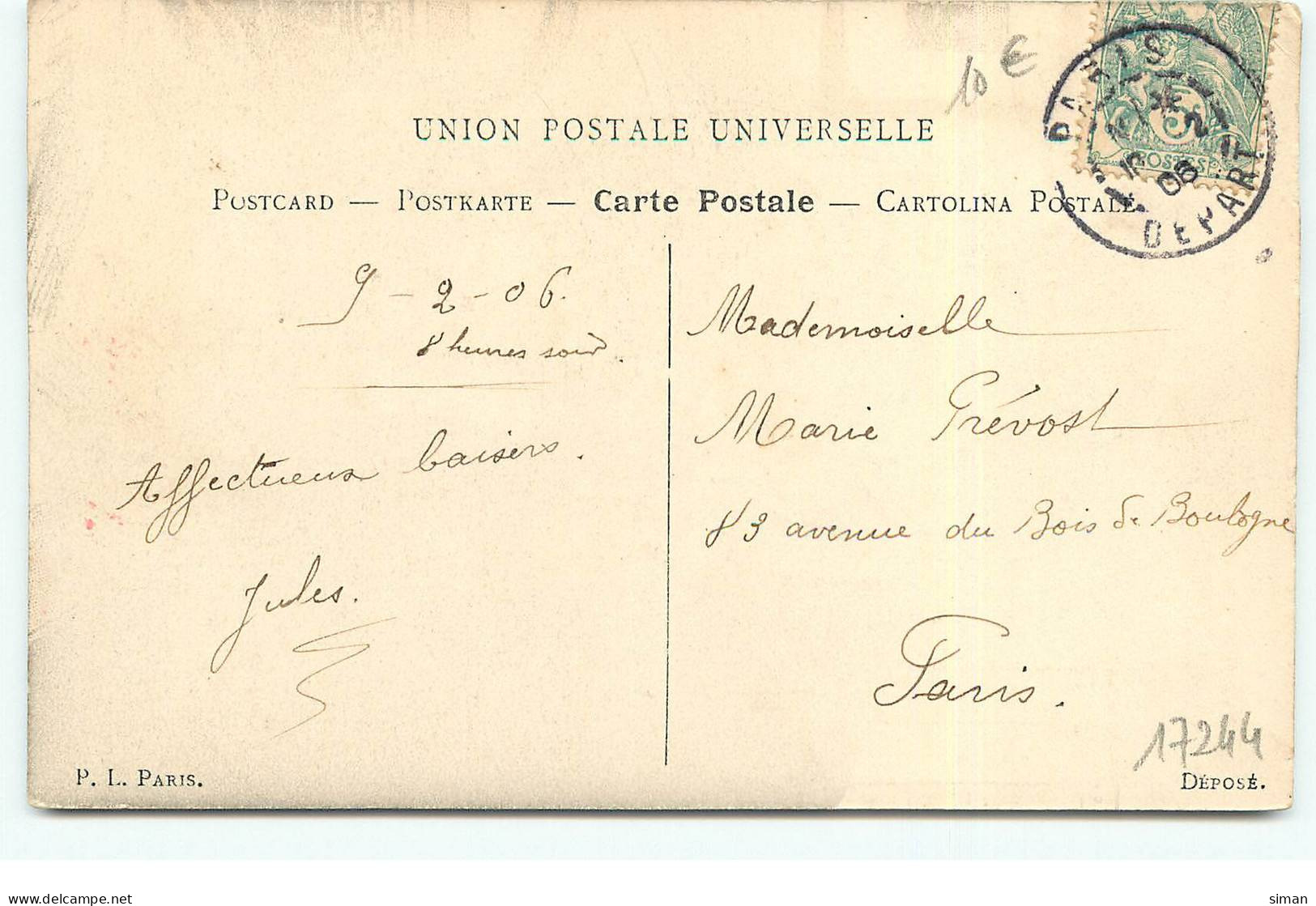 N°17244 - Pardon. J'ai Dit ... Non Pas Gourde - Homme Au Téléphone - P.L. Paris - 1900-1949