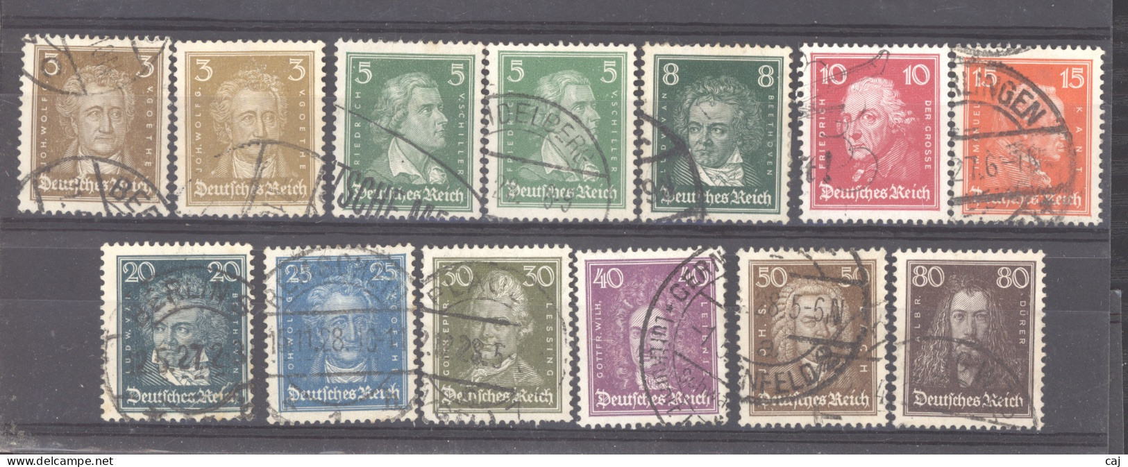 Allemagne  -  Reich  :  Mi  385-97  (o)             ,       N2 - Gebraucht