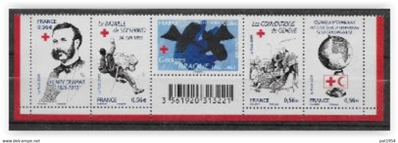 France 2009 N° 4386/4390 Neufs Croix Rouge - Unused Stamps