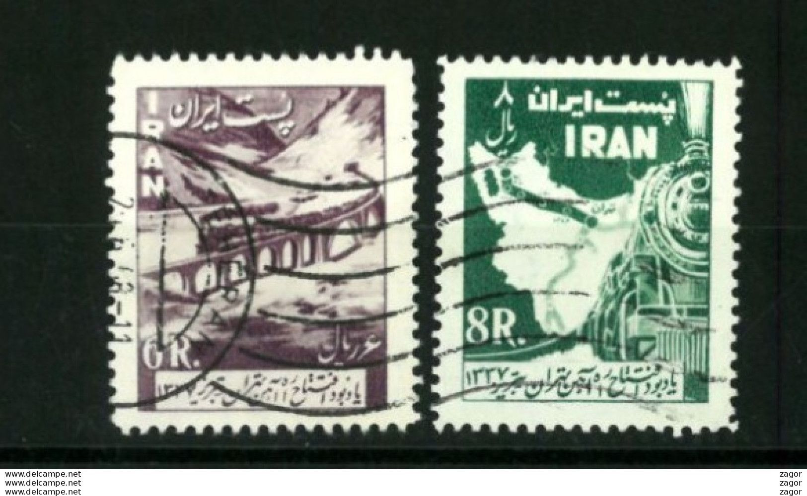 IRAN PERSIA   1954 RAILWAY   (123) - Irán