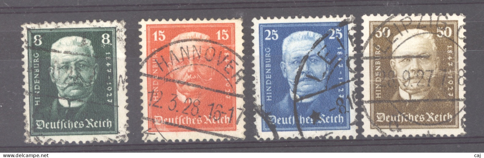 Allemagne  -  Reich  :  Mi  403-06  (o) - Used Stamps