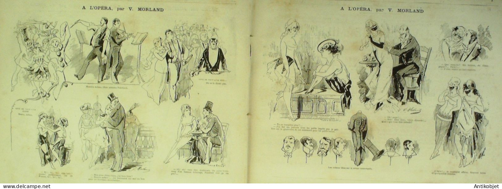 La Caricature 1880 N°  4 Faut-il Tuer Ou Divorcer Robida DranerMorland - Magazines - Before 1900