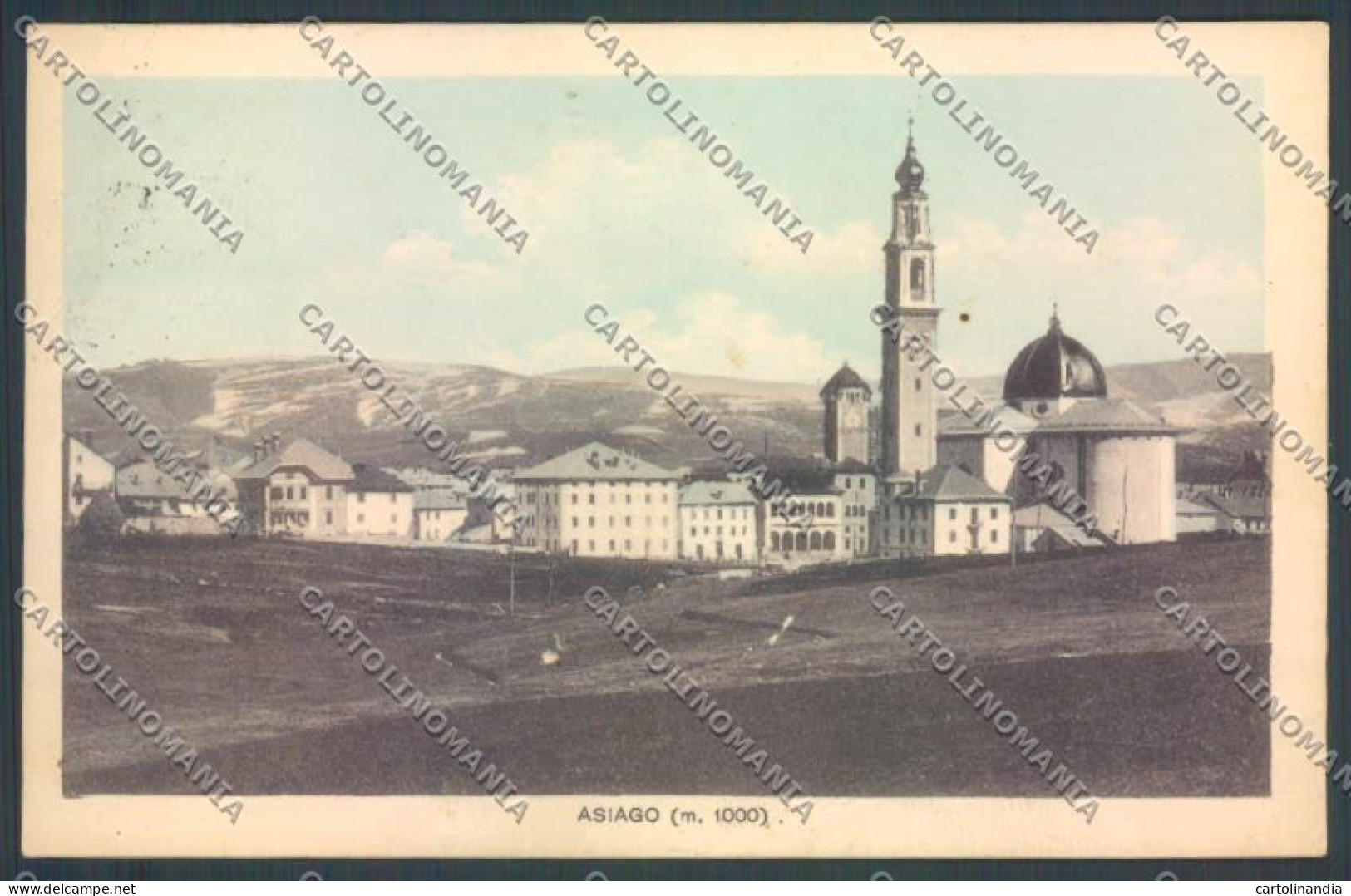 Vicenza Asiago PIEGA Cartolina ZB8099 - Vicenza