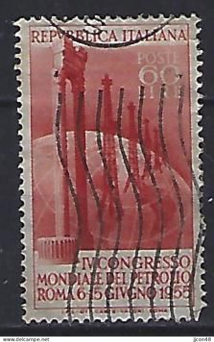 Italy 1955  Welt-Erdol-Kongress (o) Mi.942 - 1946-60: Oblitérés