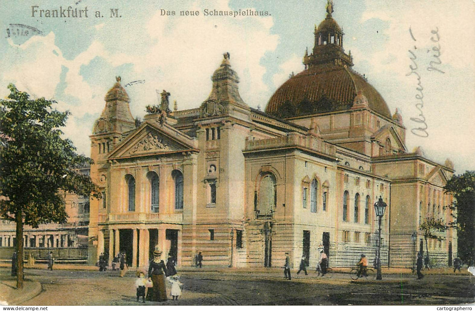 Germany Frankfurt Am Main Dom Das Neue Schauspielhaus - Frankfurt A. Main