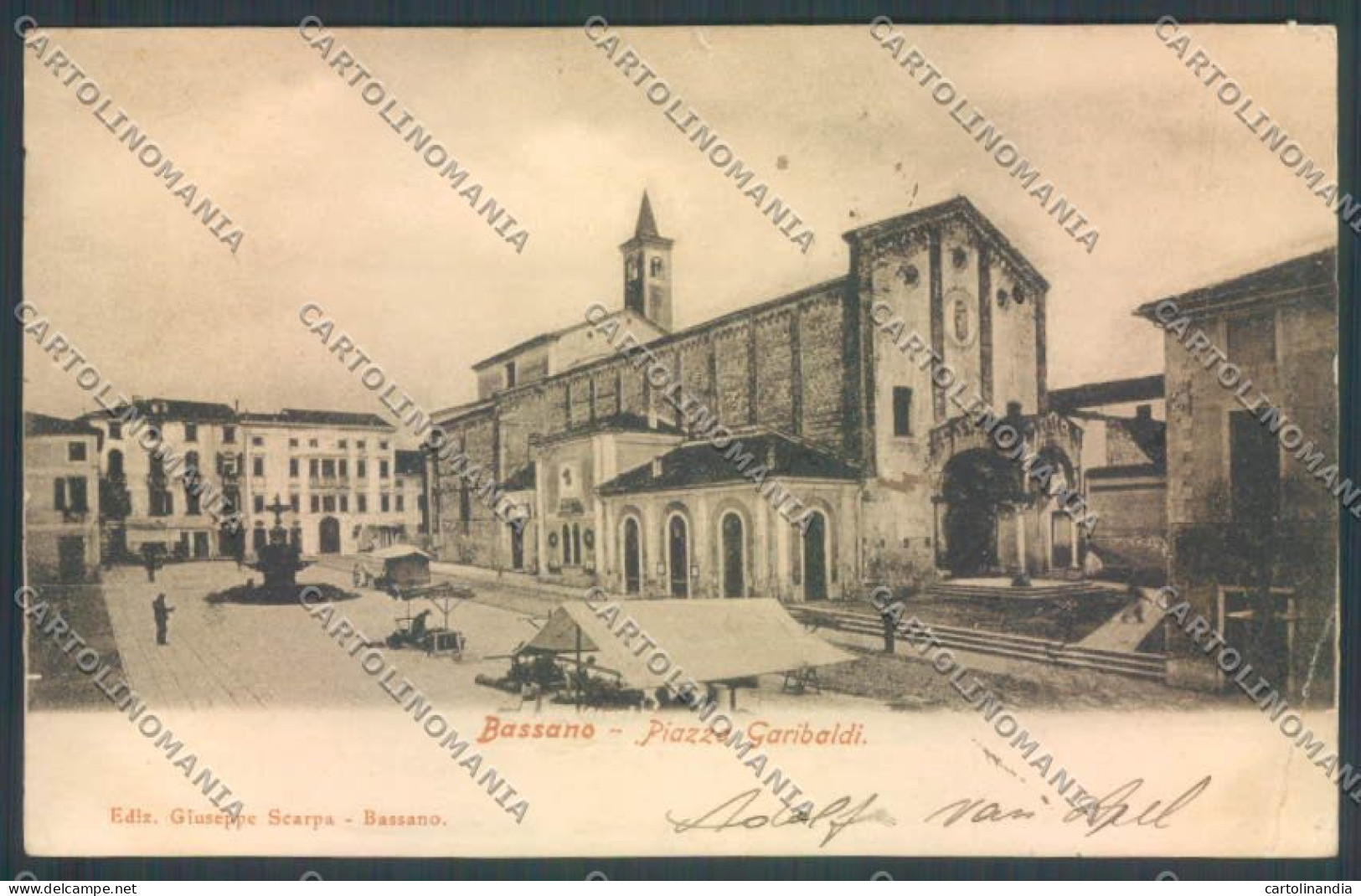 Vicenza Bassano Del Grappa PIEGHE Cartolina ZB7890 - Vicenza