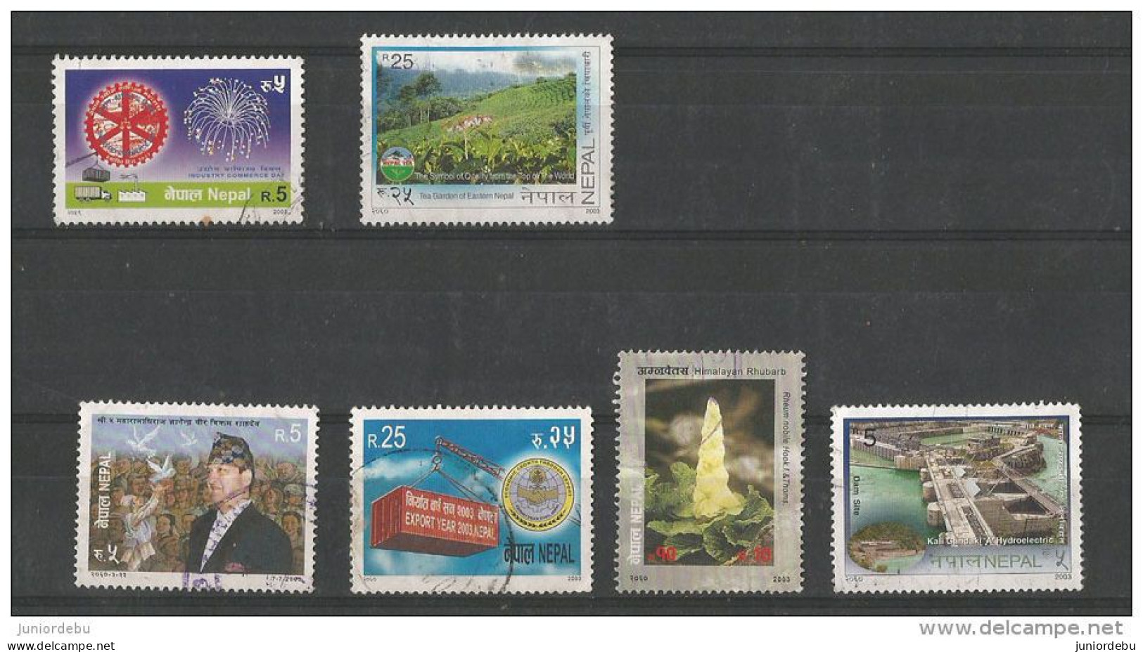 Nepal - 2003 - 6 Different Stamps - USED. ( Condition As Per Scan ) ( OL 20/11/2013) - Nepal