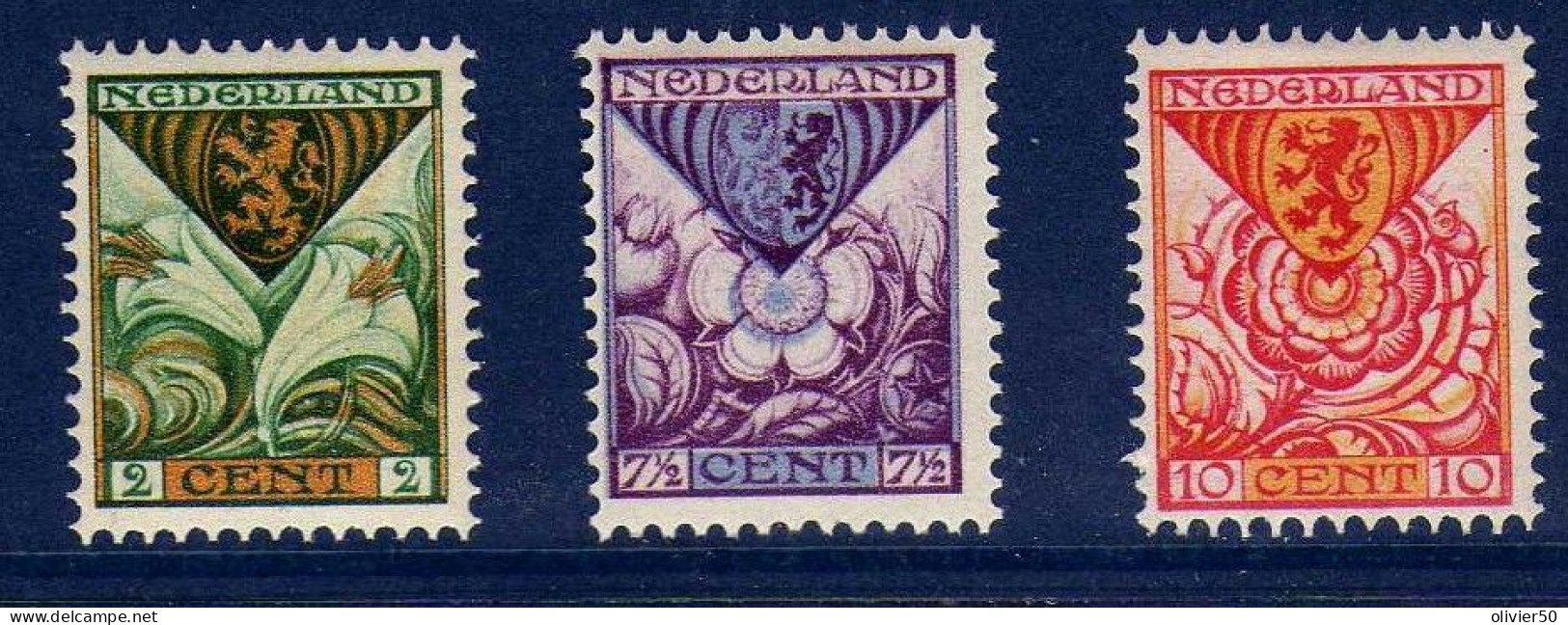 Pays-Bas - 1925 - Armoiries De Provinces - Neufs* - MLH - Nuevos