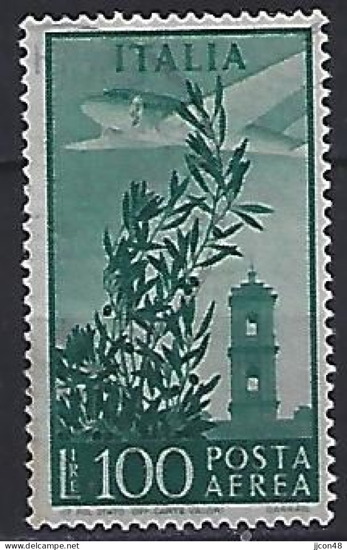 Italy 1955  Flugpostmarke (o) Mi.943 - 1946-60: Usati