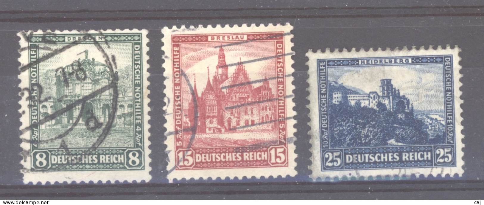 Allemagne  -  Reich  :  Mi  459-61  (o) - Used Stamps
