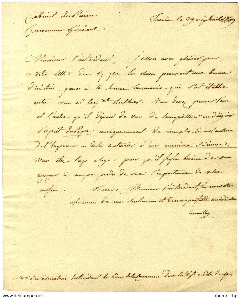 BORGHÈSE Camille Philippe Louis (1775-1832), Général De L'Empire Et Beau-frère De Napoléon 1er. - Other & Unclassified