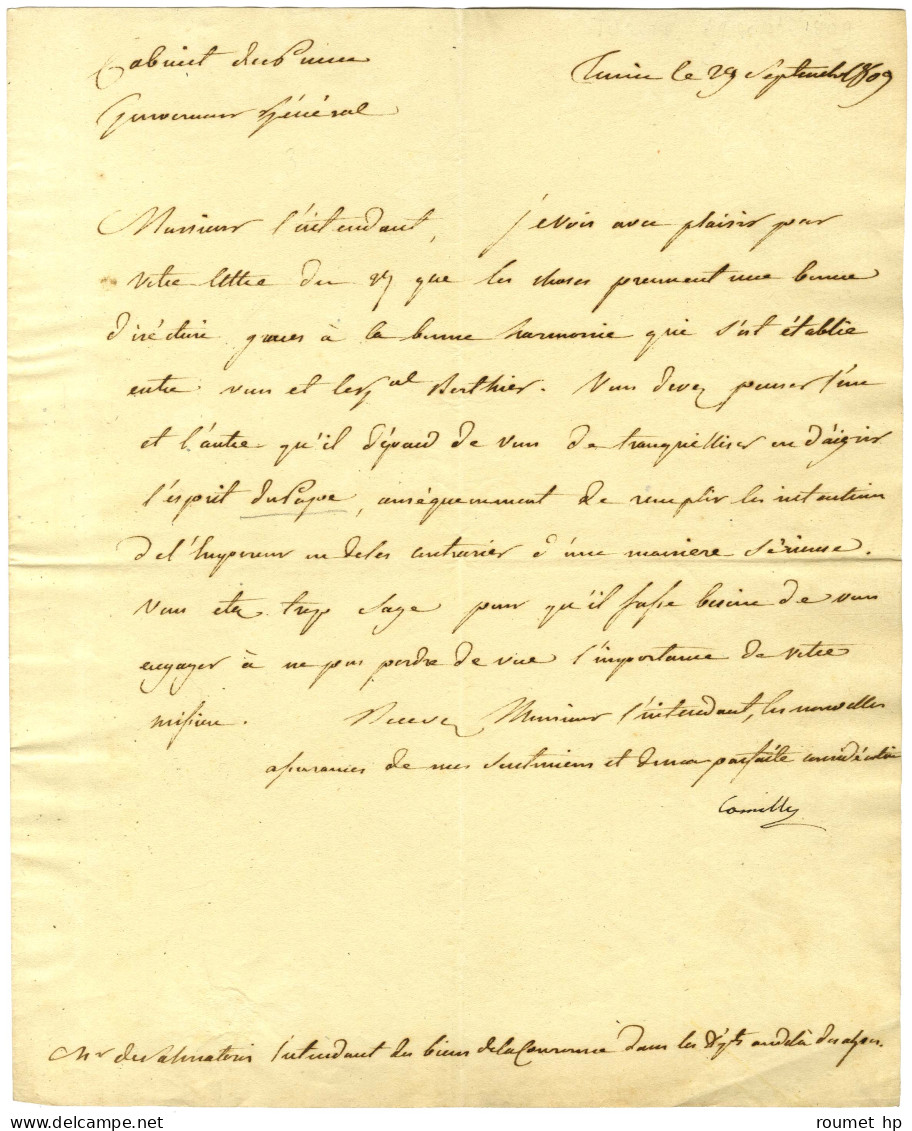 BORGHÈSE Camille Philippe Louis (1775-1832), Général De L'Empire Et Beau-frère De Napoléon 1er. - Andere & Zonder Classificatie