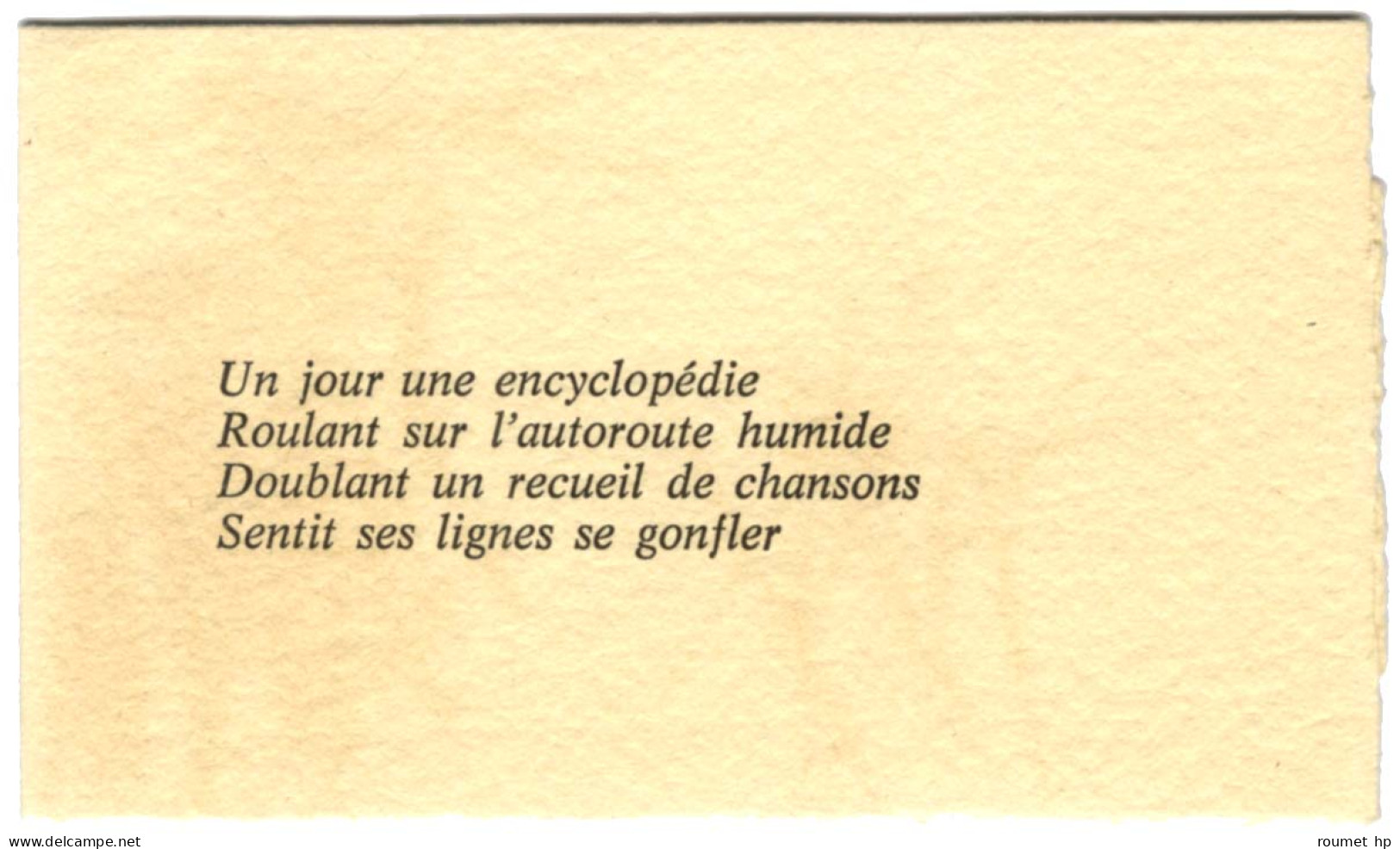 BUTOR Michel (1926-2016), Poète, Romancier -/- BALTAZAR Julius (né En 1949), Peintre, Illustrateur. - Sonstige & Ohne Zuordnung