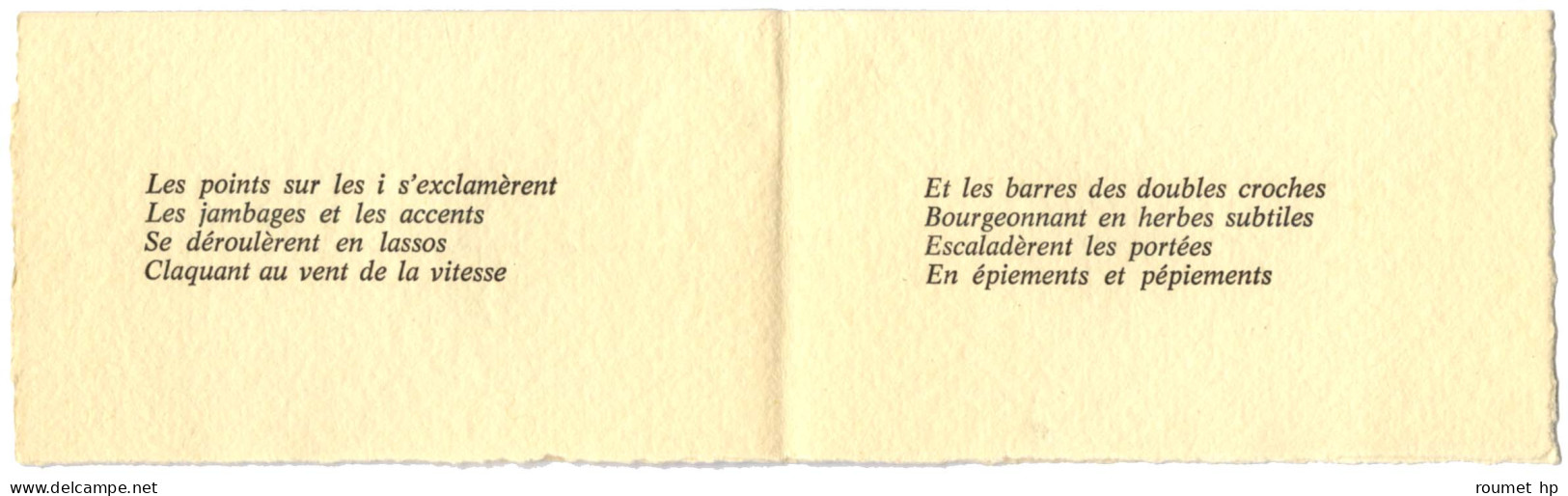 BUTOR Michel (1926-2016), Poète, Romancier -/- BALTAZAR Julius (né En 1949), Peintre, Illustrateur. - Andere & Zonder Classificatie