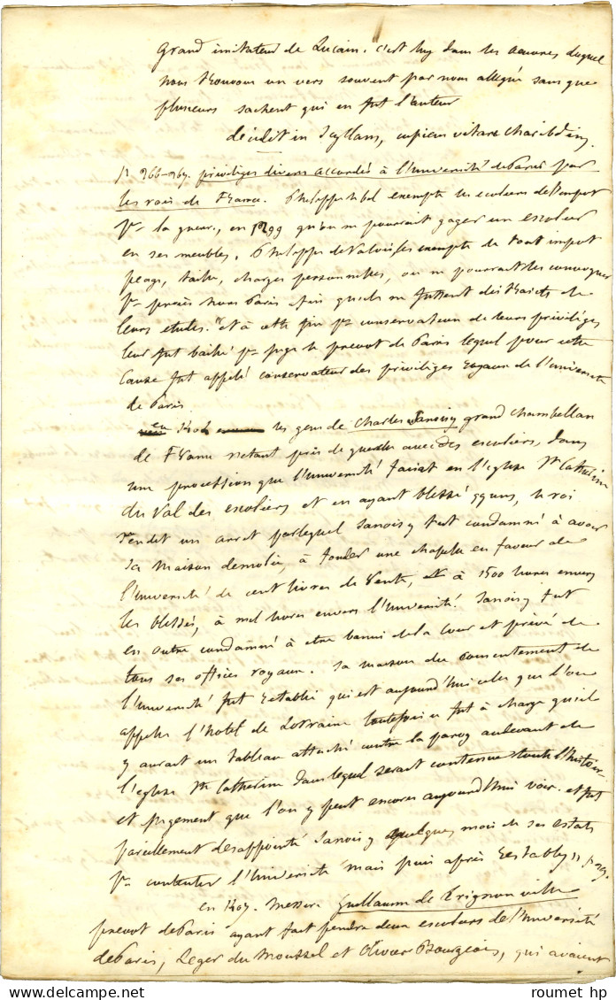 FLAUBERT Gustave (1821-1880), écrivain. - Autres & Non Classés